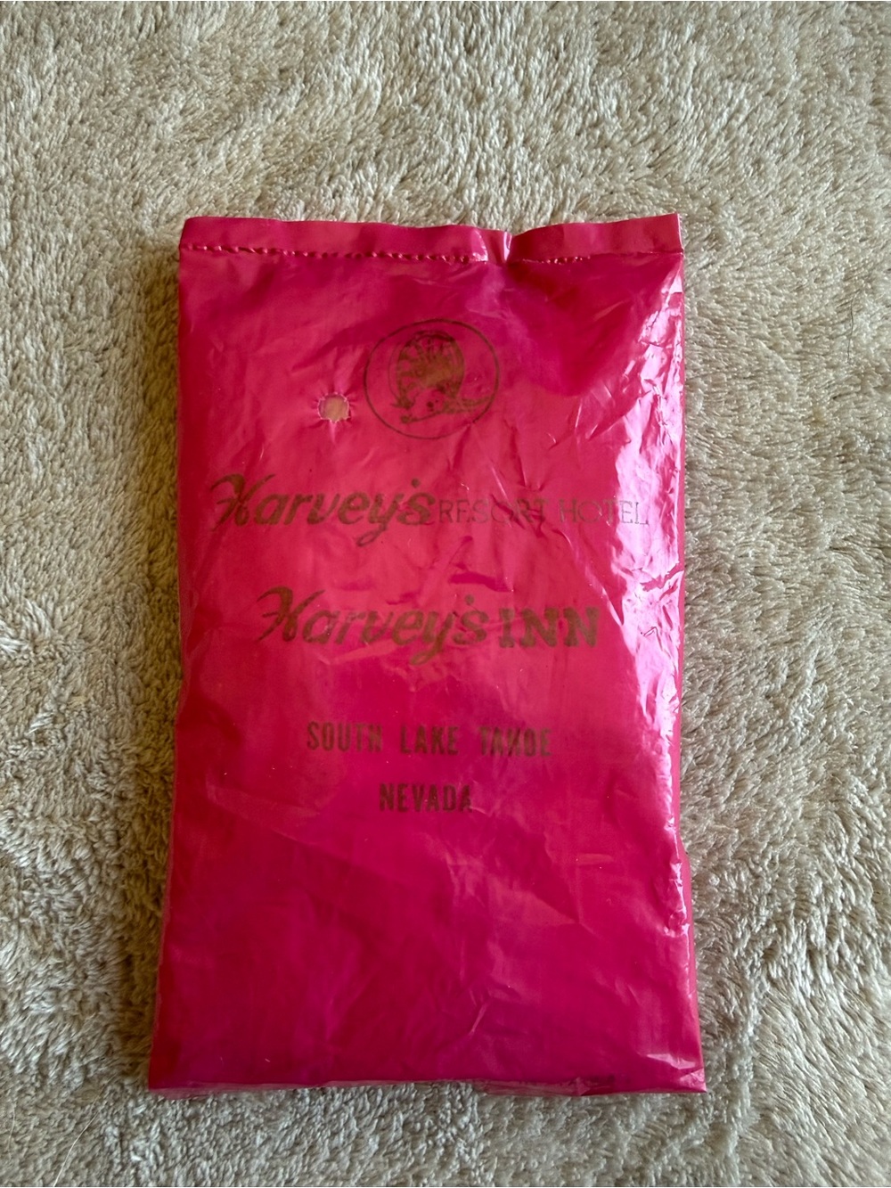 Vintage Harvey’s Resort Hotel and Inn Shower Cap (Sealed)